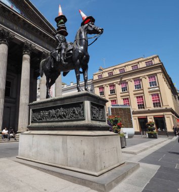 Glasgow, İngiltere - Haziran 2018 yaklaşık: Galeri Modern Sanat