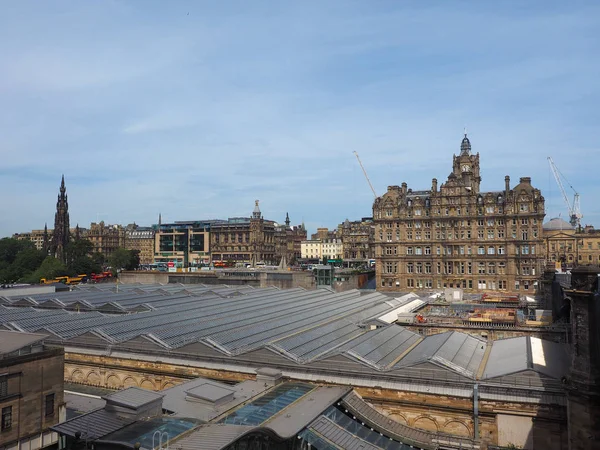 Edinburgh Juni 2018 Blick Auf Die Stadt — Stockfoto