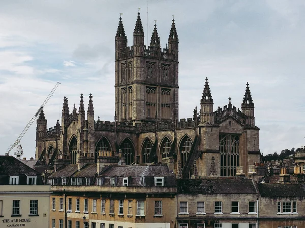 Bath Velká Británie Cca Září 2016 Opatství Kostel Svatého Petra — Stock fotografie