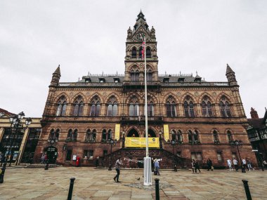 Chester, İngiltere - Haziran 2016 yaklaşık: Chester Belediye Binası