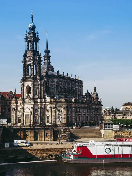 Dresden Germania Giugno 2014 Cattedrale Dresda Della Santissima Trinità Aka — Foto Stock
