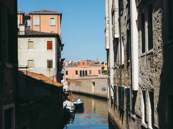 Wenecja Włochy Około Września 2016 Widok Wenecji Kanału — Zdjęcie stockowe