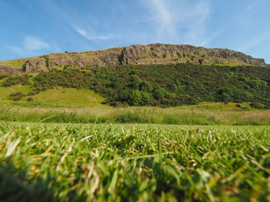 Arthur'un koltuk Holyrood Park Edinburgh, İngiltere