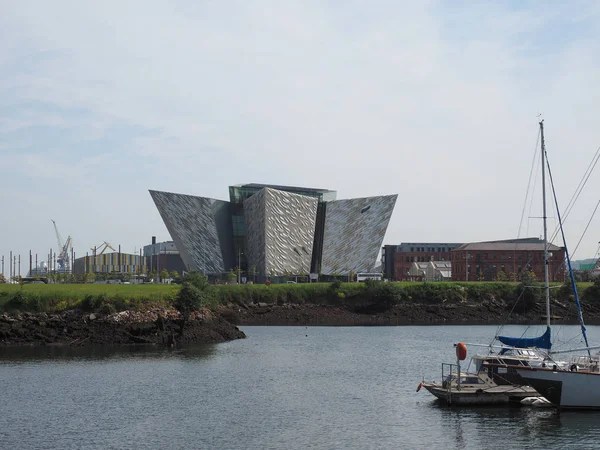 Belfast Circa Juin 2018 Centre Titanic Belfast Sur Site Ancien — Photo