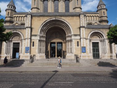 Belfast, İngiltere - Haziran 2018 yaklaşık: St Anne Cathedral (aka Belfast Katedrali) Kilisesi