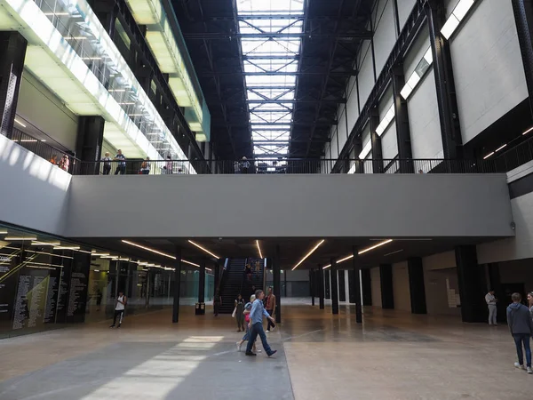 London Juni 2018 Tate Modern Art Gallery Interior Südufer Kraftwerk — Stockfoto