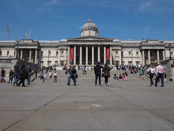 Londres Royaume Uni Circa Juin 2018 Galerie Nationale Trafalgar Square — Photo