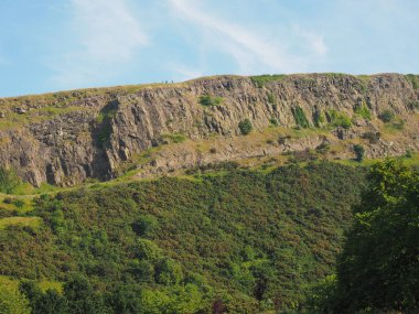 Arthur'un koltuk Holyrood Park Edinburgh, İngiltere