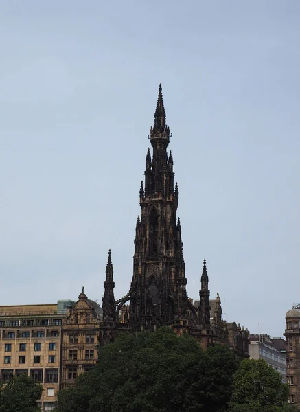 Sir Walter Scott Denkmal Edinburgh — Stockfoto