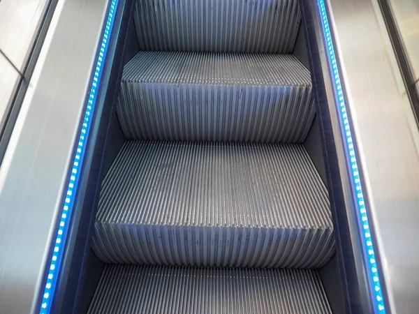 Detail Steps Escalator — Stock Photo, Image