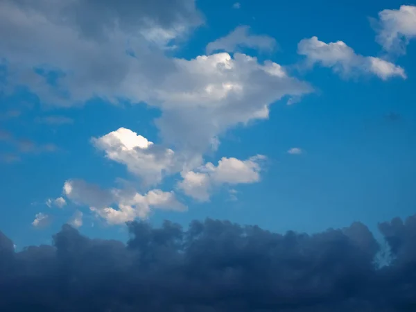 Μπλε Ουρανός Σύννεφα Χρήσιμα Φόντο — Φωτογραφία Αρχείου