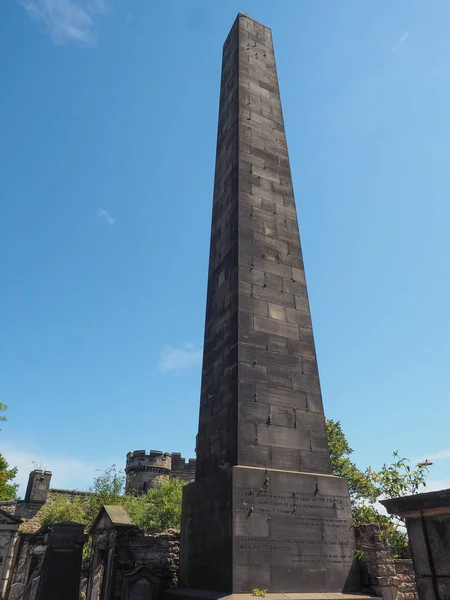 Edinburgh Reino Unido Circa Junio 2018 Monumento Los Mártires Políticos —  Fotos de Stock