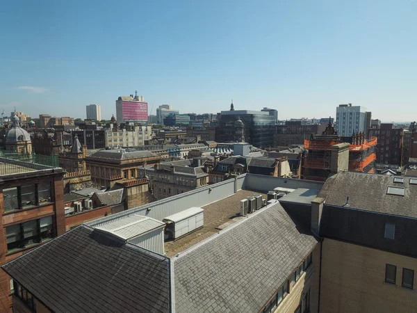 Glasgow Circa June 2018 Aerial View City — Stock Photo, Image