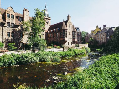 Edinburgh, İngiltere'de Dean Köyü (eski adıyla Leith su köyü)