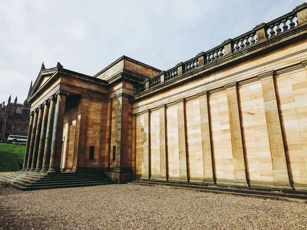 Scottish National Gallery Edimburgo Reino Unido — Fotografia de Stock