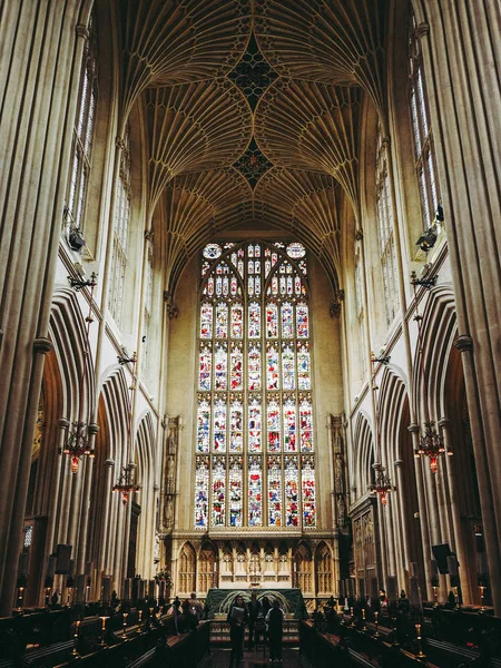 Bath Circa September 2016 Abbey Church Saint Peter Saint Paul — Stock Photo, Image