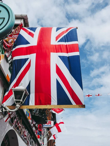 Liverpool Circa Juin 2016 Drapeau National Royaume Uni Alias Union — Photo