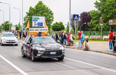 Settimo Torinese, İtalya - Mayıs 2015 yaklaşık: İtalya di İtalya Tur sektörlerine yarış anlam Italia