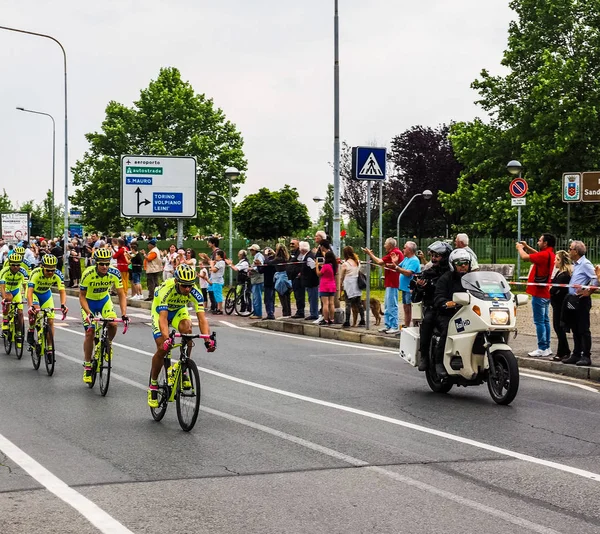 Settimo Torinese Italy Circa May 2015 Giro Italia Meaning Tour — Stock Photo, Image