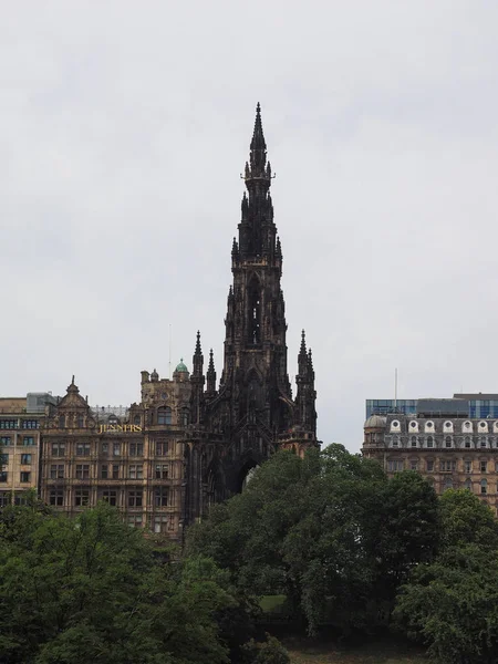 Sir Walter Scott Denkmal Edinburgh — Stockfoto