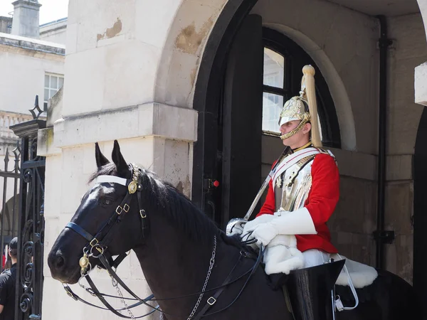Londres Reino Unido Circa Junho 2018 Cavalos Guardas — Fotografia de Stock