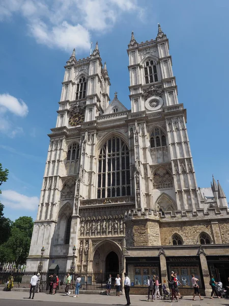 Londra Ngiltere Haziran 2018 Yaklaşık Westminster Abbey Anglikan Kilisesi — Stok fotoğraf