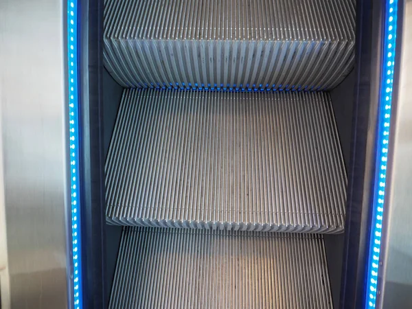 Detail Steps Escalator — Stock Photo, Image