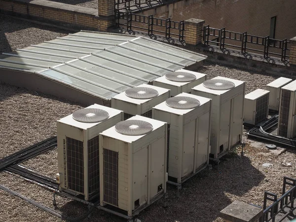 Dispositivo Ventilación Aire Acondicionado Con Calefacción Por Climatización —  Fotos de Stock