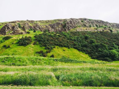 Arthur'un koltuk Holyrood Park Edinburgh, İngiltere
