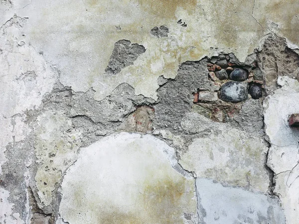Ruinas Antiguas Pared Erosionada Útil Como Fondo — Foto de Stock