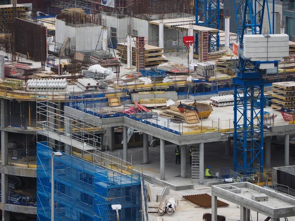 Edinburgh Circa June 2018 Building Site — Stock Photo, Image