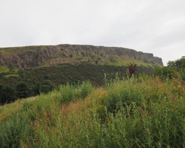 Arthur'un koltuk Holyrood Park Edinburgh, İngiltere
