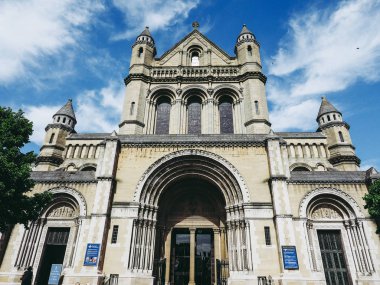 Belfast, İngiltere - Haziran 2018 yaklaşık: St Anne Cathedral (aka Belfast Katedrali) Kilisesi