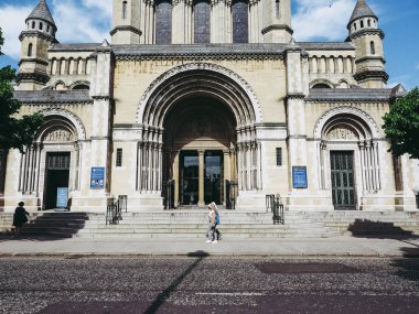 Belfast, İngiltere - Haziran 2018 yaklaşık: St Anne Cathedral (aka Belfast Katedrali) Kilisesi
