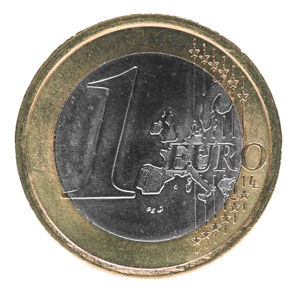 Moneta Euro Eur Moneta Dell Unione Europea — Foto Stock