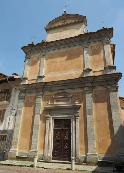 Corio Kościoła Regionie Piemont Canavese Włochy — Zdjęcie stockowe