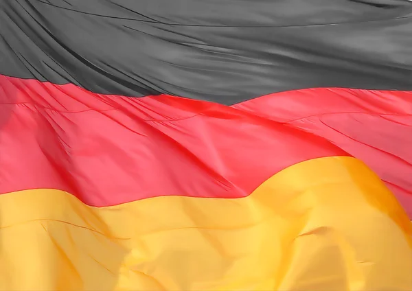 German National Flag Germany Europe — Stock Photo, Image