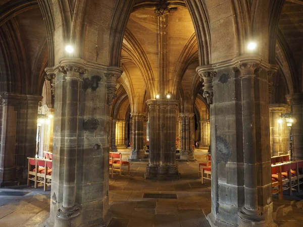 Glasgow Storbritannien Circa Juni 2018 Glasgow Cathedral Aka Hög Kirk — Stockfoto