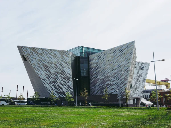 Belfast Reino Unido Circa Junio 2018 Centro Titanic Belfast Sitio — Foto de Stock