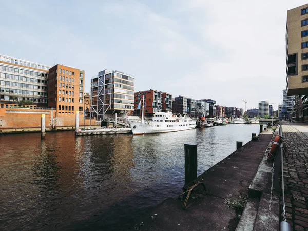 Hamburg Németország 2017 Május Körül Hafencity Negyed Kerület Hamburg Mitte — Stock Fotó