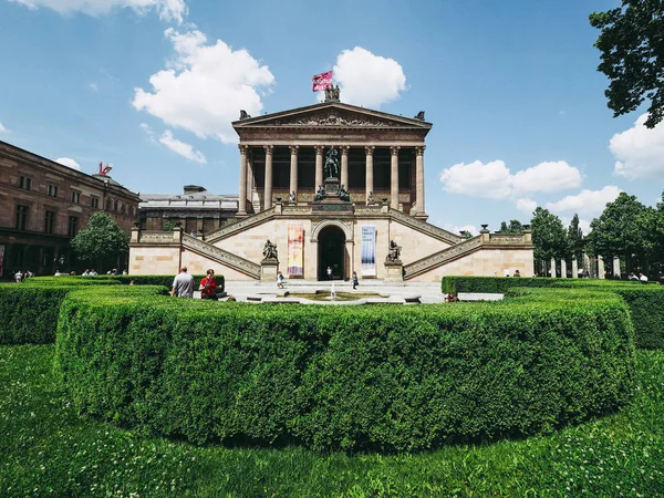 Berlin Duitsland Circa Juni 2016 Alte Nationalgalerie Wat Betekent Oude — Stockfoto