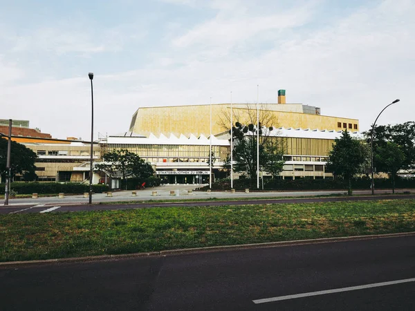 Berlin Germany Circa June 2016 Staatsbibliothek Berlin Meaning Berlin State — Stock Photo, Image