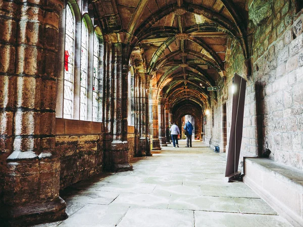 Chester Reino Unido Circa Junio 2016 Iglesia Catedral Anglicana Chester —  Fotos de Stock