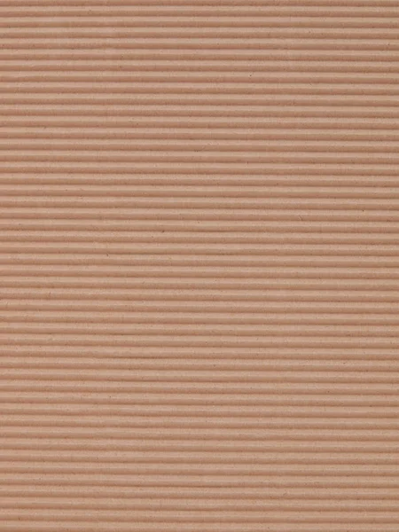 Papel Cartón Ondulado Marrón Útil Como Fondo Color Pastel Suave — Foto de Stock