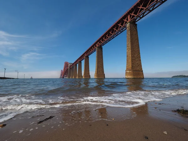 Forth Bridge Ponte Ferroviario Sbalzo Sul Firth Forth Costruito Nel — Foto Stock