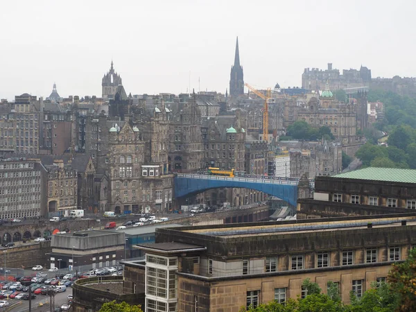 Edinburgh Storbritannia Circa June 2018 Utsikt Byen – stockfoto