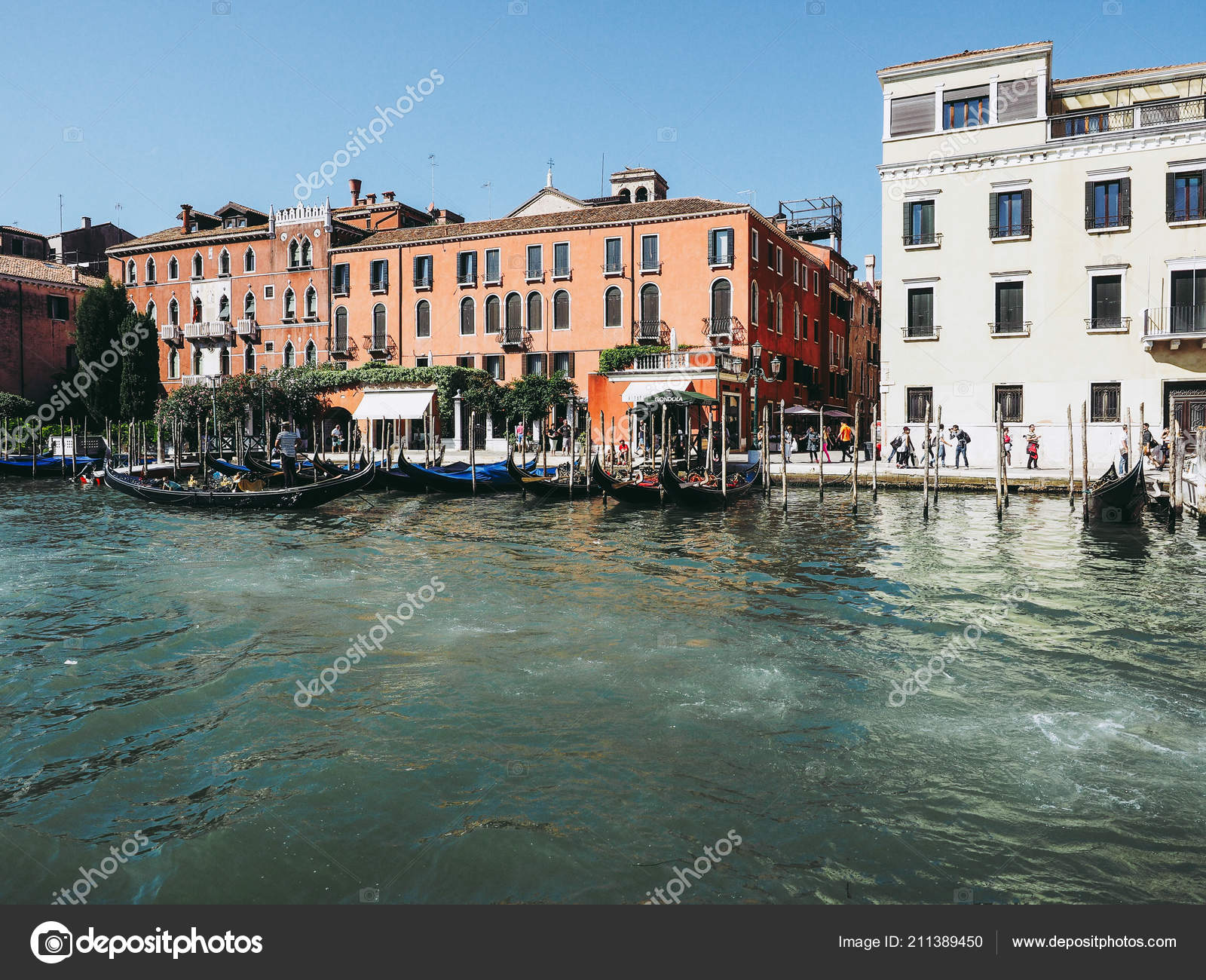 ヴェネツィア イタリア Circa 16年9月 大運河を意味する ストックエディトリアル用写真 C Claudiodivizia