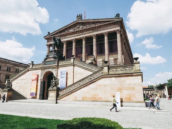 Berlín Alemania Circa Junio 2016 Alte Nationalgalerie Galería Nacional Vieja — Foto de Stock
