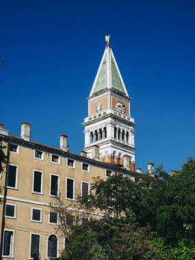 Venice, İtalya - Eylül 2016 yaklaşık: Piazza San Marco (San Marco Meydanı anlamına gelir)
