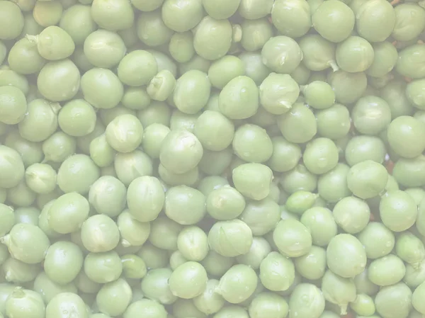 Ervilhas Verdes Úteis Como Uma Comida Delicado Tom Suave Desbotada — Fotografia de Stock